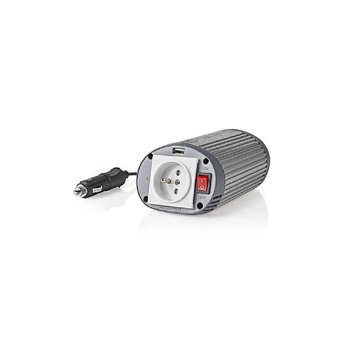 NEDIS Convertisseur d'alimentation 12 V c.c. - 230 V c.a. - 150 W - 1 Borne de terre/1 Sortie USB