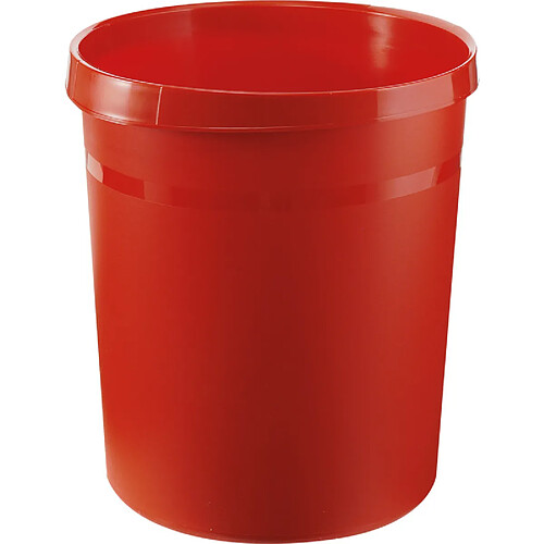 HAN Corbeille à papier GRIP, PP, 18 litres, rouge ()