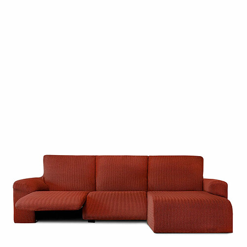 Housse pour chaise longue accoudoir court droit Eysa JAZ Rouge foncé 120 x 120 x 360 cm