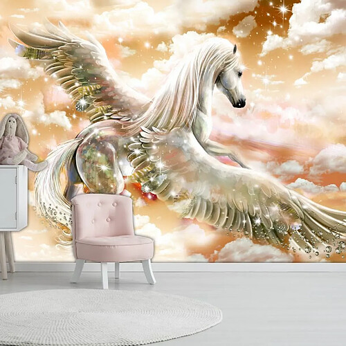 Paris Prix Papier Peint Pegasus Orange 175 x 250 cm