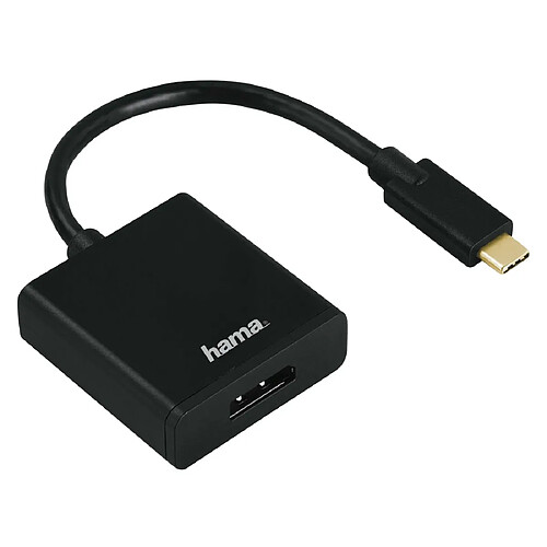 HAMA Adaptateur USB-C pour DisplayPort, Ultra HD