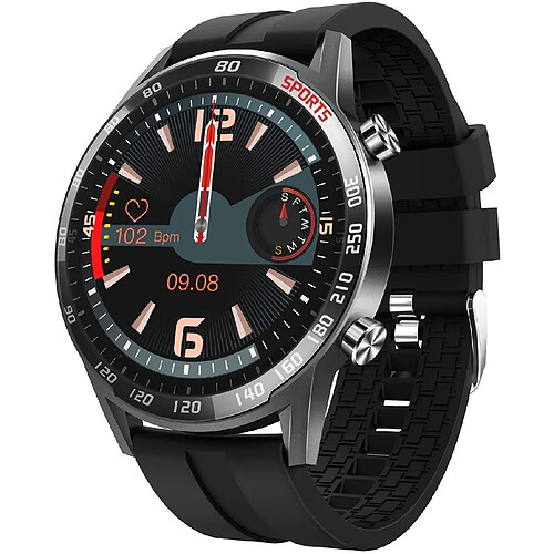 Montre Connectée pour hommes, moniteur d'activité à écran tactile complet, moniteur de fréquence cardiaque, tension artérielle, Montre Connectée de remise en forme, montre de sport étanche pour hommes avec chronomètre, compteur de pas, suivi du sommeil, A