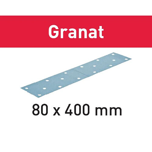 Abrasifs FESTOOL STF 80x400 P 60 GR - Boite de 50 - 497158