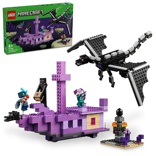 21264 Le dragon et le navire de l?Ender LEGO® Minecraft?