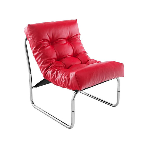 Kokoon Design Fauteuil lounge Boudoir rouge.