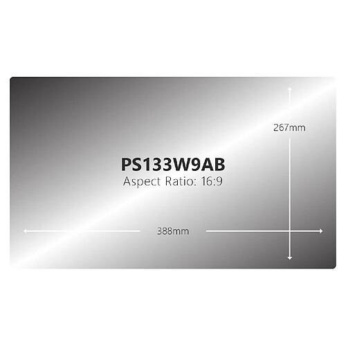 V7 PS133W9AB display privacy filters