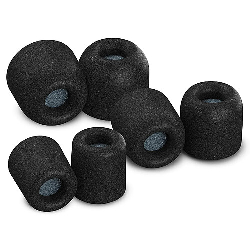 Comply Sports Pro 3 Paires d'Embouts d'Écouteurs pour Beats - Tailles S/M/L - Noir