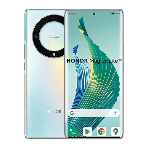 Honor Magic5 Lite 5G 8Go/256Go Argent (Titanium Silver) Double SIM RMO-NX1