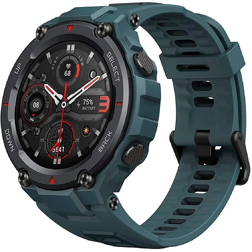 Chrono Montre Connect¨¦e Chronus T Rex 10ATM ?tanche Fitness Tracker-Bleu