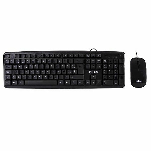 clavier et souris Nilox FLAT