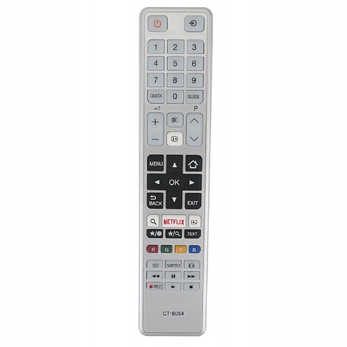 GUPBOO Télécommande Universelle de Rechange Pour CT8054 55S3653DB TOSHIBA TV cc