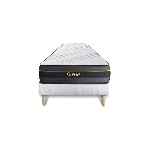 Sleepfit Ensemble sommier + matelas ACTIVE à mémoire de forme 90x190