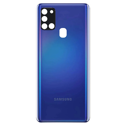 Avizar Cache Batterie Samsung Galaxy A21s Façade Arrière de Remplacement Bleu