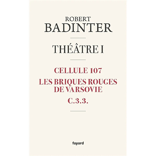 Théâtre. Vol. 1 · Occasion