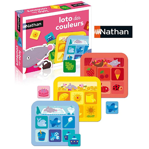 Le Loto des couleurs - Nathan