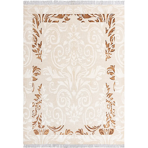 Vidal Tapis de laine 244x178 beige Darya