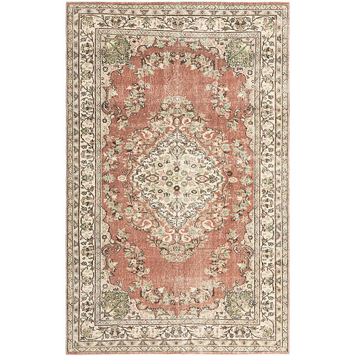 Vidal Tapis de laine 264x168 brun Ultra Vintage