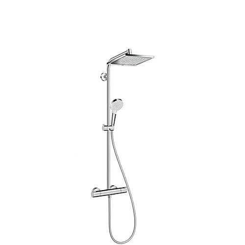 colonne de douche - showerpipe - crometta e 240 - mitigeur thermostatique - 1 jet - hansgrohe 27271000