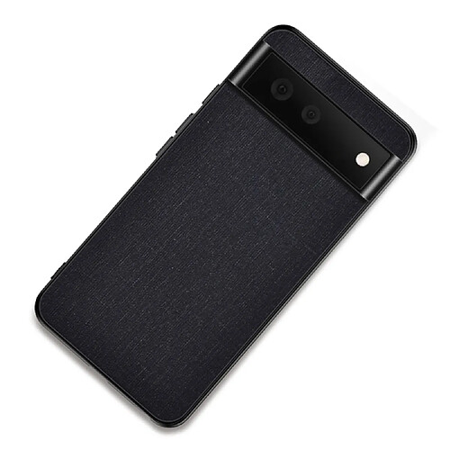 Coque en TPU + PU anti-griffes, noir pour votre Google Pixel 6