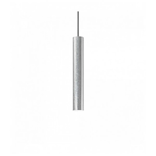 Ideal Lux Suspension Argentée LOOK 1 ampoule