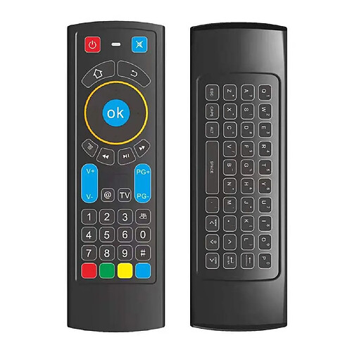 Universal Remplacement de la télécommande Bluetooth Infrarouge Apprentissage MX3 Clavier sans fil Feu TV Stick Android TV Box