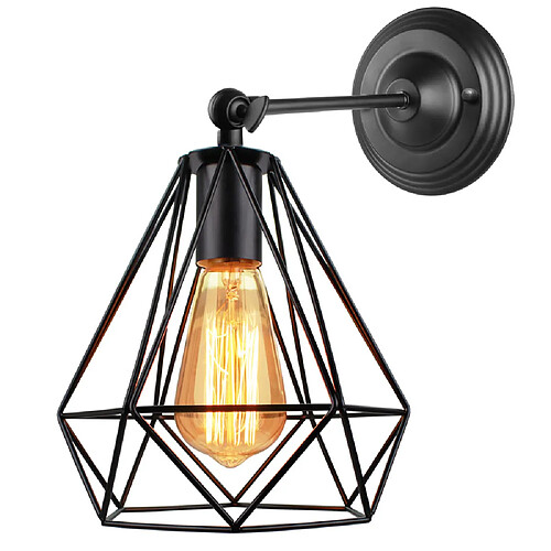 Stoex Rétro Applique Murale Industriel Style Réglable Douille E27 Vintage Luminaire pour Decor de Maison, Restaurants, Café ( Ampoules LED non com