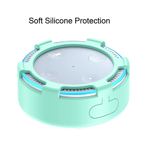 Coque en silicone Vert menthe pour votre Amazon Echo Dot 2