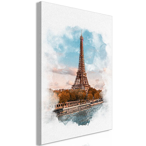 Artgeist Tableau - Paris View (1 Part) Vertical [80x120]