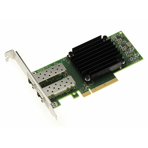 Kalea-Informatique Carte PCIe Réseau LAN Ethernet 10G 25G Fibre SFP28 2 Ports MELLANOX ConnectX-5