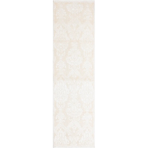 Vidal Tapis de couloir en laine 300x86 beige Darya