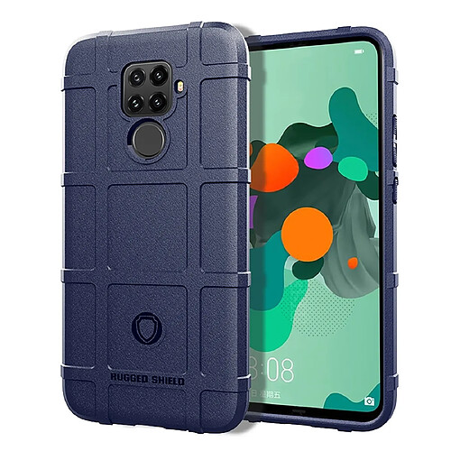 Wewoo Coque Souple TPU Antichoc à Couverture Complète pour Huawei Nove 5i Pro Bleu