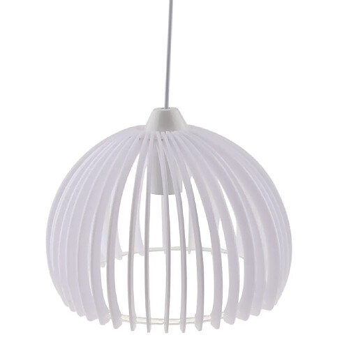 semi-circulaire lustre abat-jour pendentif luminaire abat-jour blanc