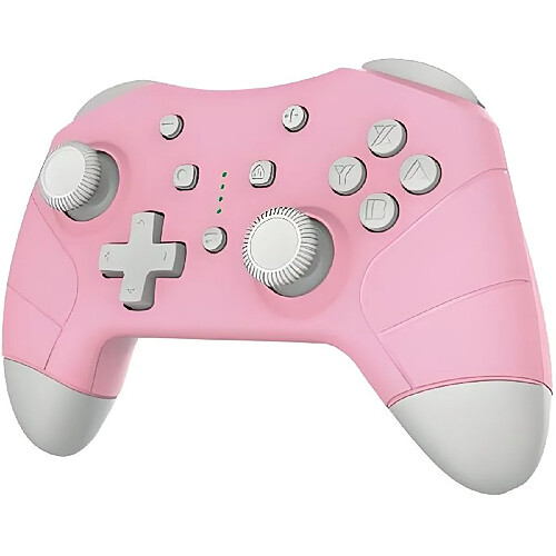 Under Control Manette SWITCH Nintendo Bluetooth Pinki et cable de charge 1M - BT Controller Pinki Sans fil