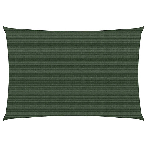 ComfortXL Voile D'ombrage 160 G/m² Vert Foncé 3,5x4,5 M Pehd