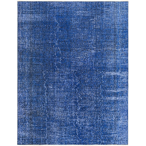 Vidal Tapis de laine 259x198 Bleu Ultra Vintage