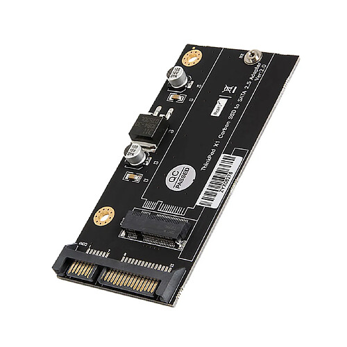 1 Pièce Carbone 20 + 6 Broches SSD à 2.5 pouce Carte Adaptateur SATA Pour Lenovo Thinkpad