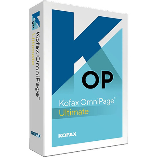 Kofax Omnipage ultimate - licence perpétuelle - 1 poste - a télécharger