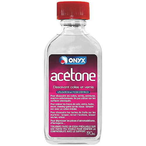 Acétone Onyx 190ml