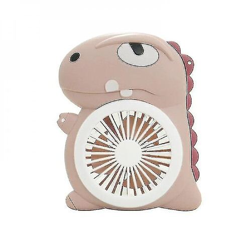 Ventilateur Électrique Usb 300mah Rechargeable Cartoon Compact Portable Étudiant Et Enfants De Poche