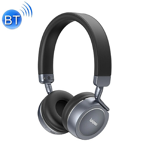 Wewoo Casque sans fil EP-1 d'écoute stéréo pour Bluetooth avec fixation tête dans la têtemains librestouche MFB gris