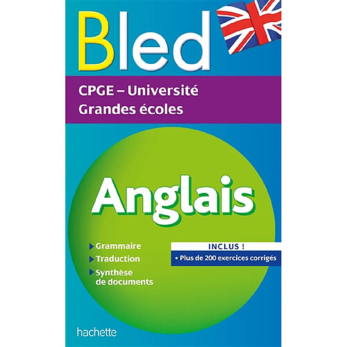 Bled anglais : CPGE, université, grandes écoles