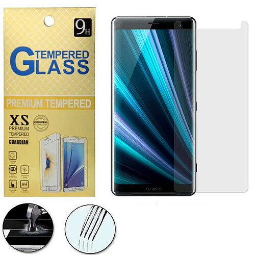 Htdmobiles Film de protection vitre verre trempe transparent pour Sony Xperia XZ3