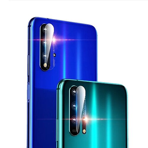 Wewoo Film de verre trempé de mocolo 0.15mm 9H 2.5D bord arrière caméra pour Huawei Honor 20 Pro