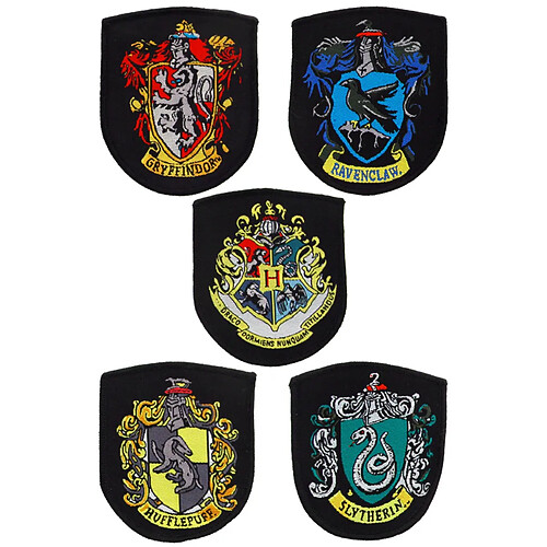 Cinereplicas Harry Potter - Pack écussons House Crests