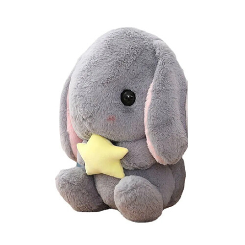 Universal 22 cm peluche mignonne peluche lapin peluche lapin enfant oreiller poupée cadeau d'anniversaire créatif enfant bébé accompagné d'un jouet de couchage | Peluche animaux