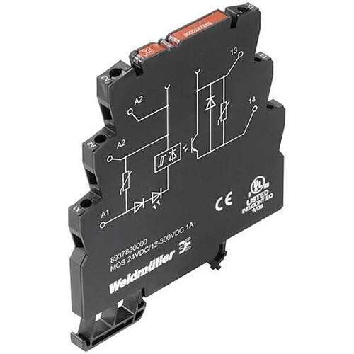 Weidmüller 8937920000 Black Electrical Relay – Electrical relays (Black)