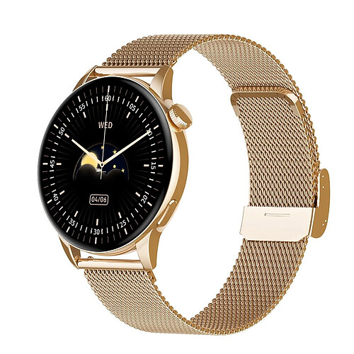 Yonis Montre Connectée Femme AMOLED NFC Multisport Etanche