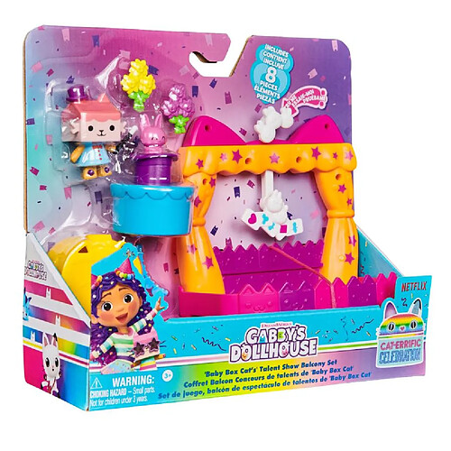 Spinmaster Playset balcon gabby et la maison magique (assort)