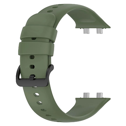 Avizar Bracelet pour Oppo Watch 3 Silicone Soft-Touch Sange à Trous vert foncé