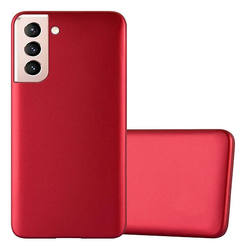 Cadorabo Coque Samsung Galaxy S21 5G Etui en Rouge